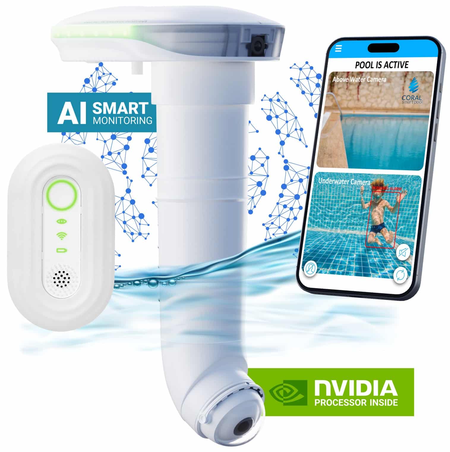 AI lifeguard MYLO | The most advanced Pool Alarm