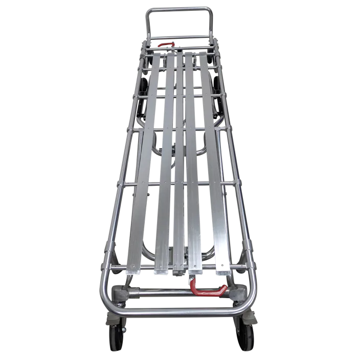 Kemp USA Multi-Level Mortuary Cot Stretcher, Aluminum Alloy 10-976-SIL