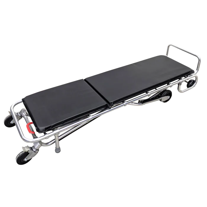 Kemp USA Multi-Level Mortuary Cot Stretcher, Aluminum Alloy 10-976-SIL