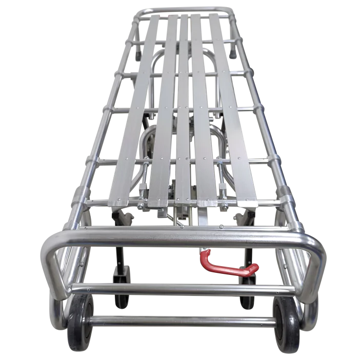 Kemp USA Multi-Level Mortuary Cot Stretcher, Aluminum Alloy 10-976-SIL