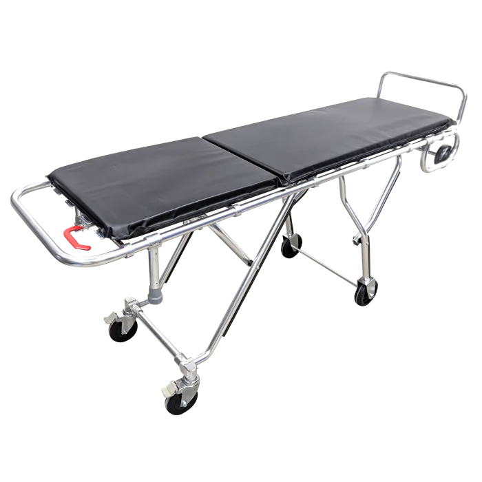 Kemp USA Multi-Level Mortuary Cot Stretcher, Aluminum Alloy 10-976-SIL