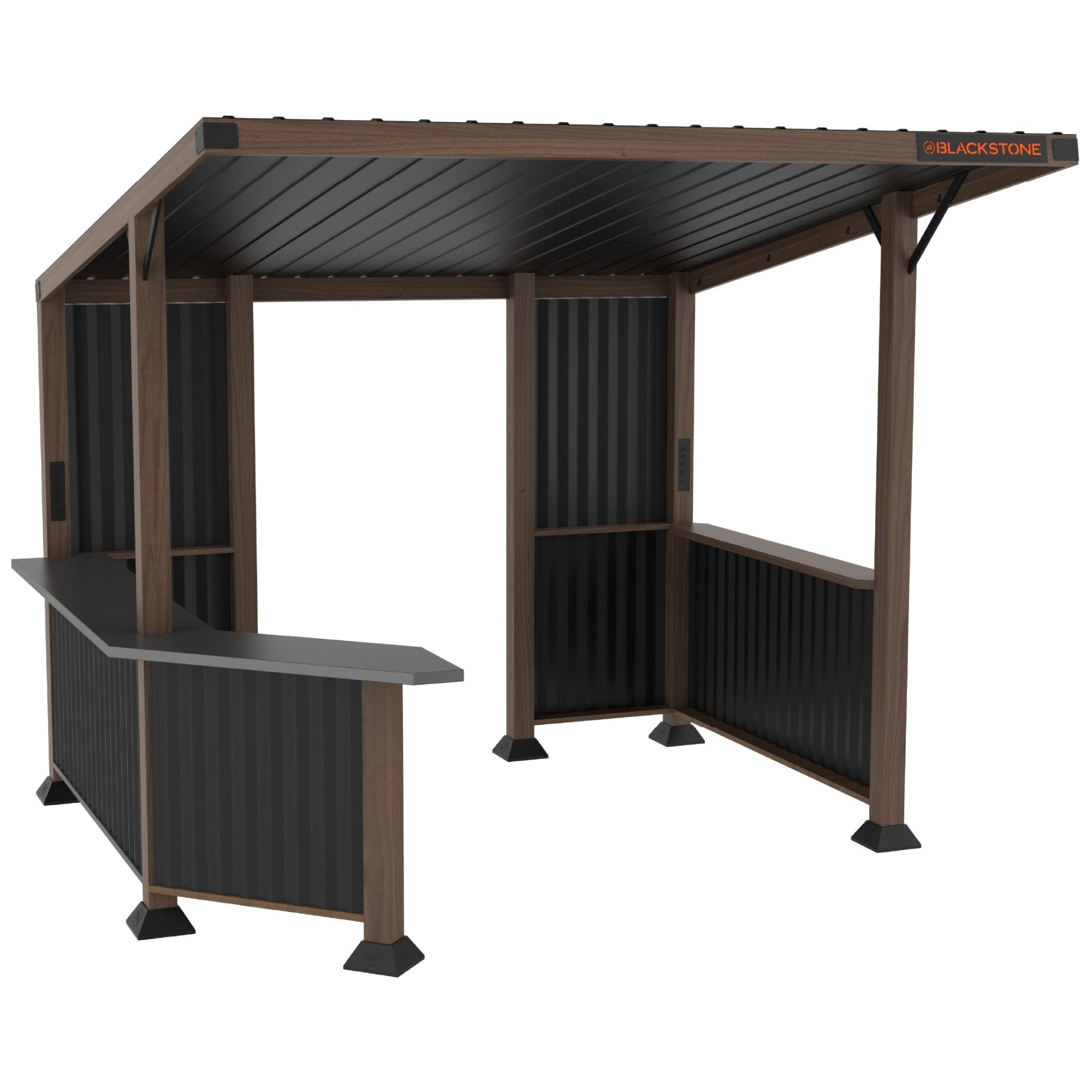 Blackstone — 10'×10' Bar & Griddle Pavilion (Hardtop Gazebo) 6000