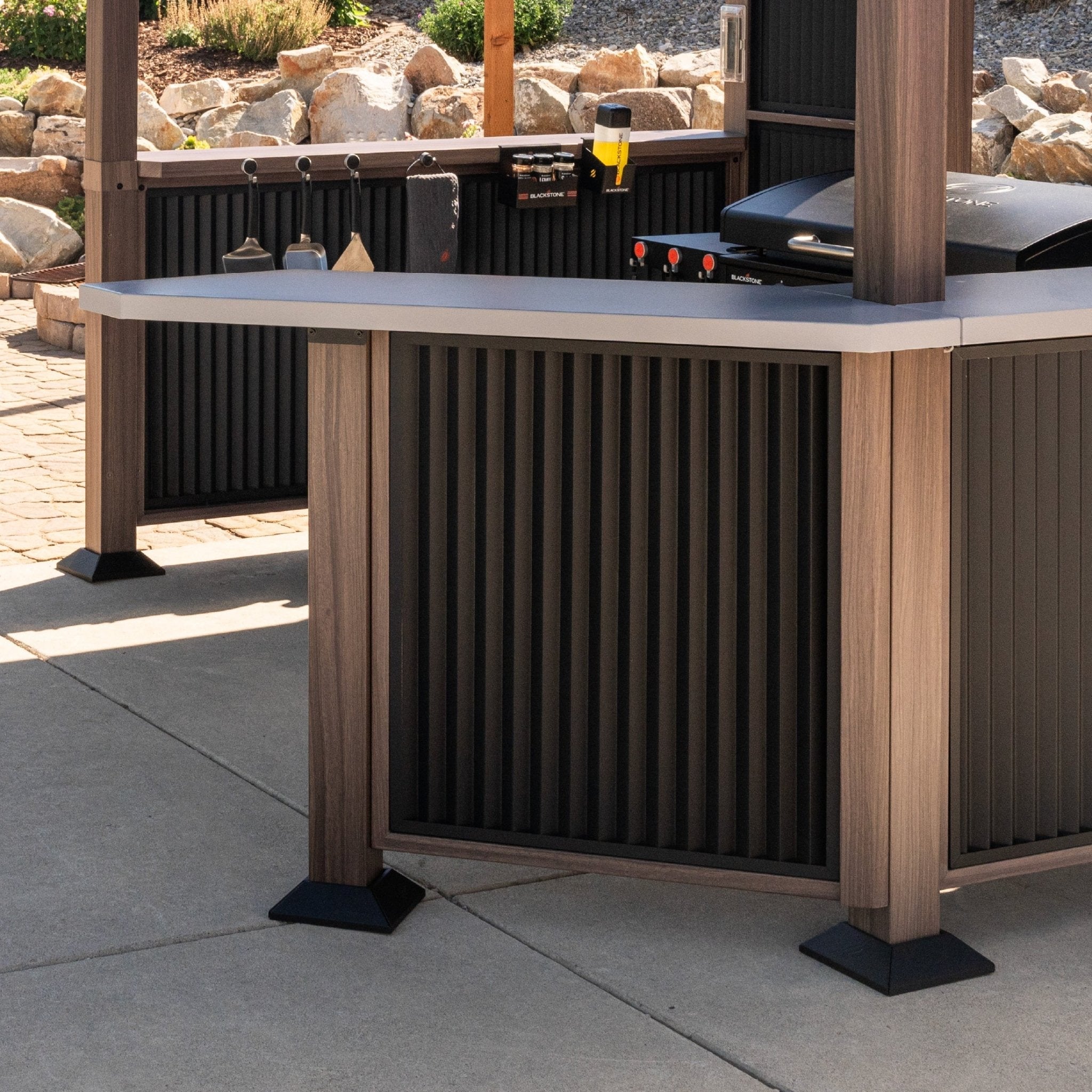 Blackstone — 10'×10' Bar & Griddle Pavilion (Hardtop Gazebo) 6000