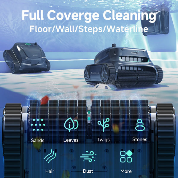 WYBOT S2 High-End Cordless Robotic Pool Cleaner