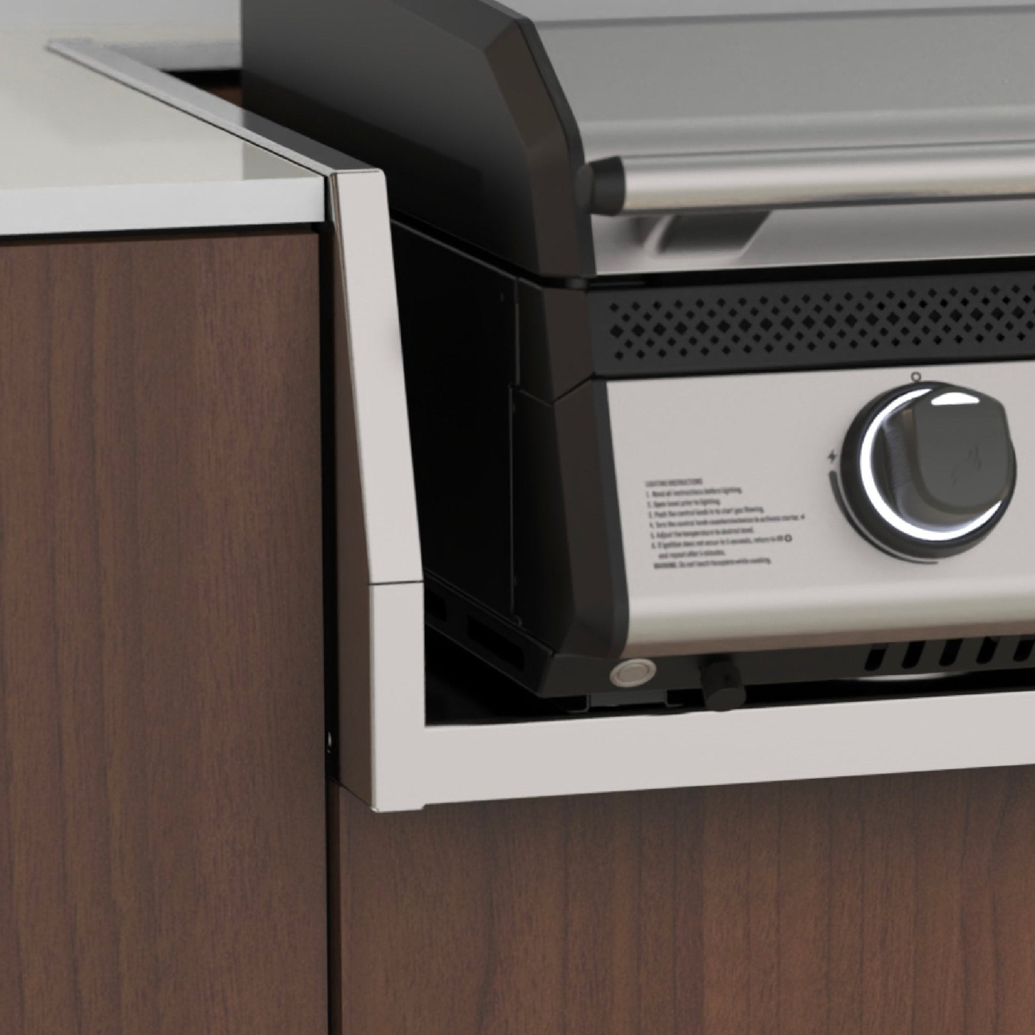 Blackstone — 28" Built‑In Propane Griddle w/ Hood & Insulating Jacket 6029