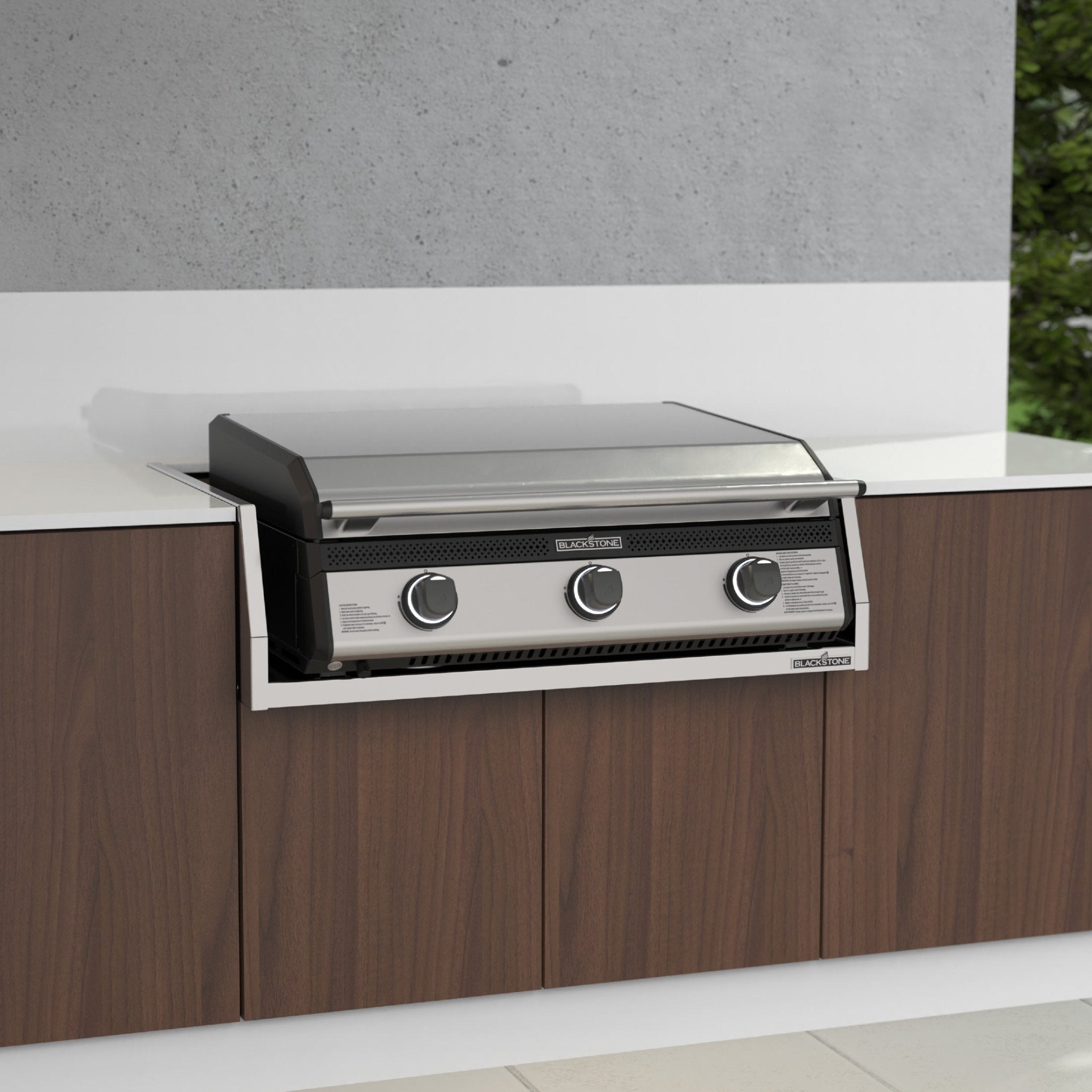 Blackstone — 28" Built‑In Propane Griddle w/ Hood & Insulating Jacket 6029