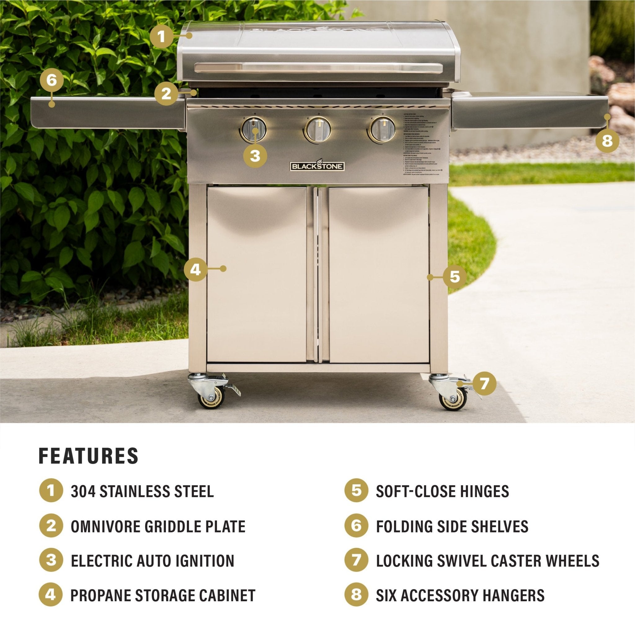 Blackstone Select 28in Griddle W/Cabinet 6009