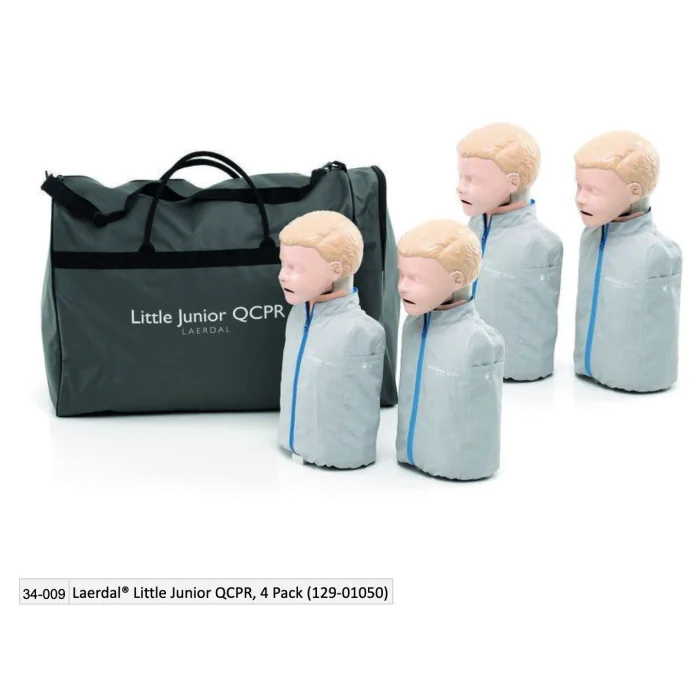 Laerdal® Little Junior QCPR, 4 Pack 34-009