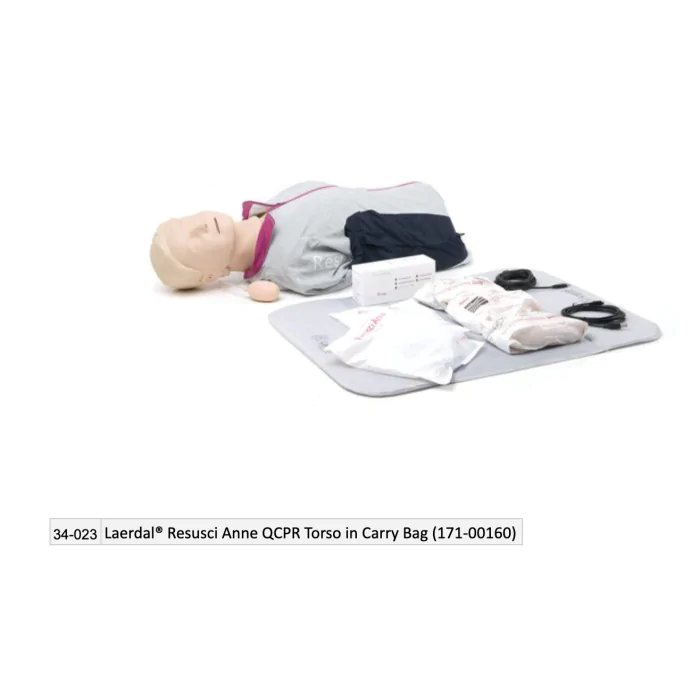 Laerdal® Resusci Anne QCPR Torso in Carry Bag 171-00160