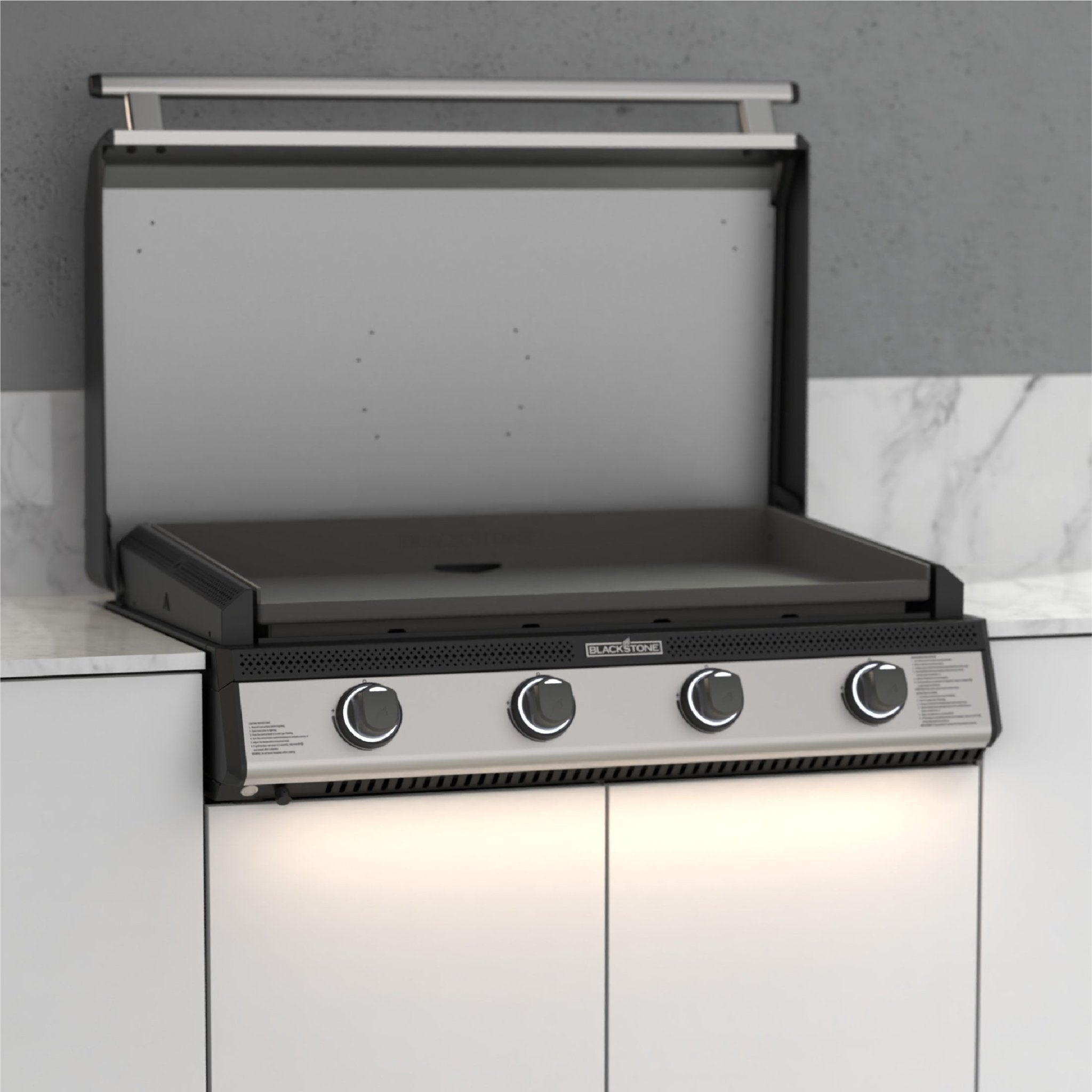 Blackstone — 36" Premium Built‑In Propane Griddle w/ Hood 6138