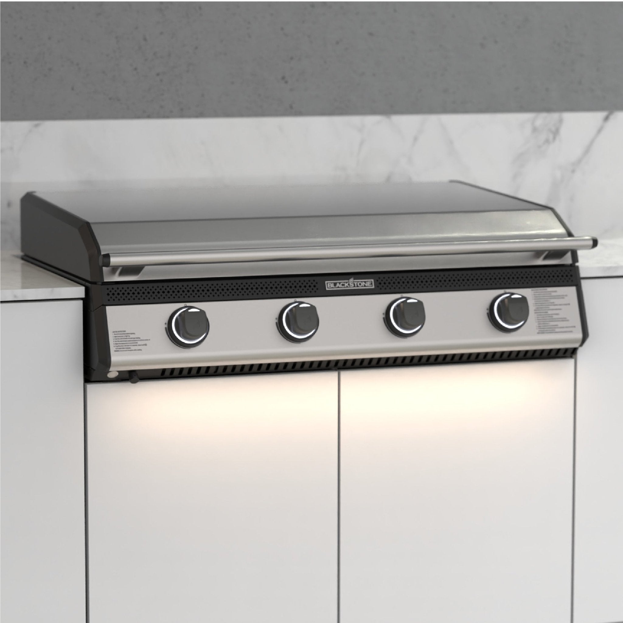 Blackstone — 36" Premium Built‑In Propane Griddle w/ Hood 6138