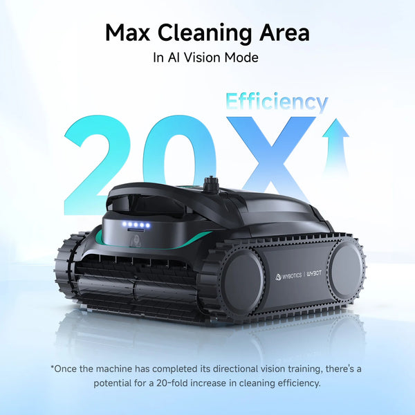 WYBOT M2 Vision Tech Cordless Robotic Pool Cleaner
