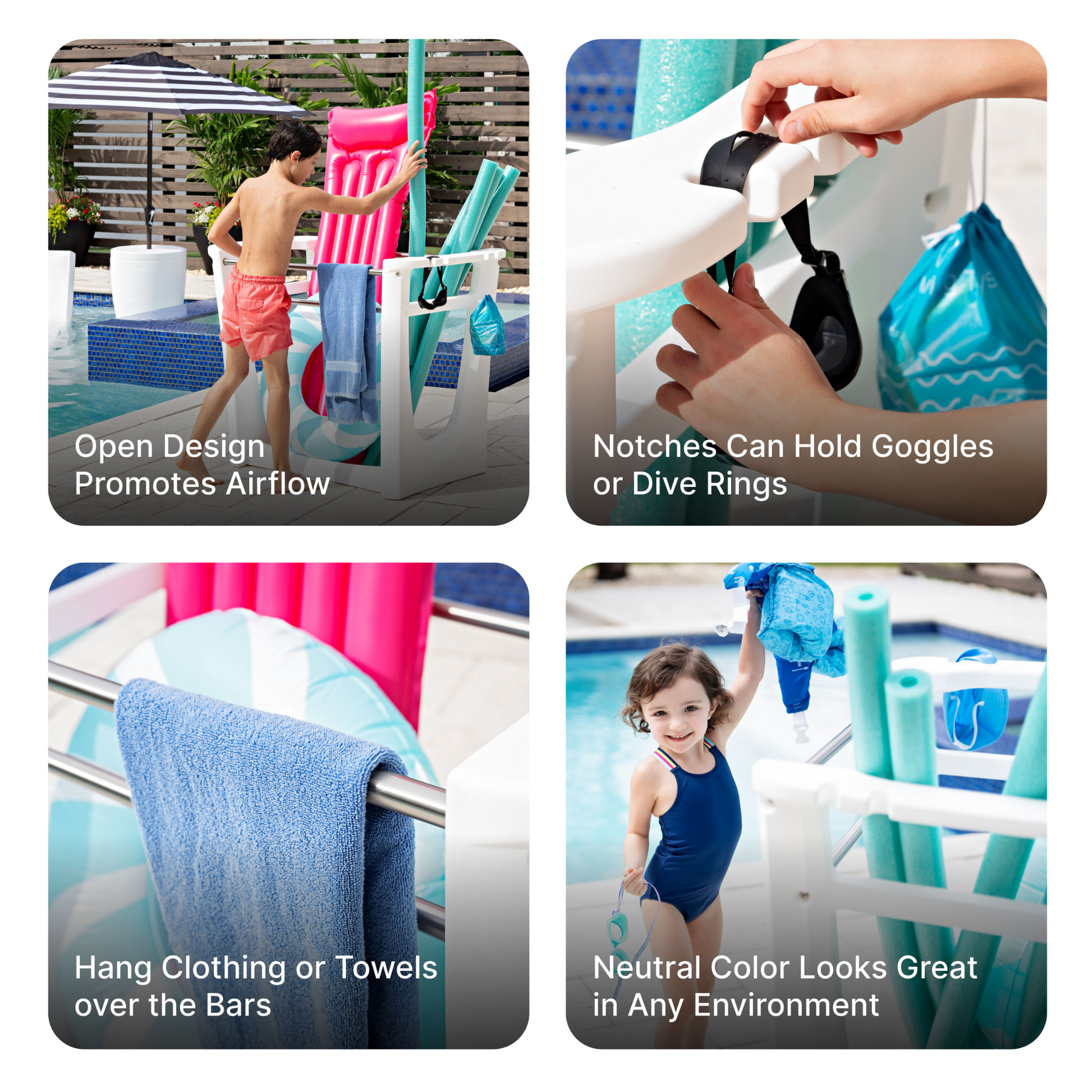 Step2 Commercial Vero Poolside Organizer