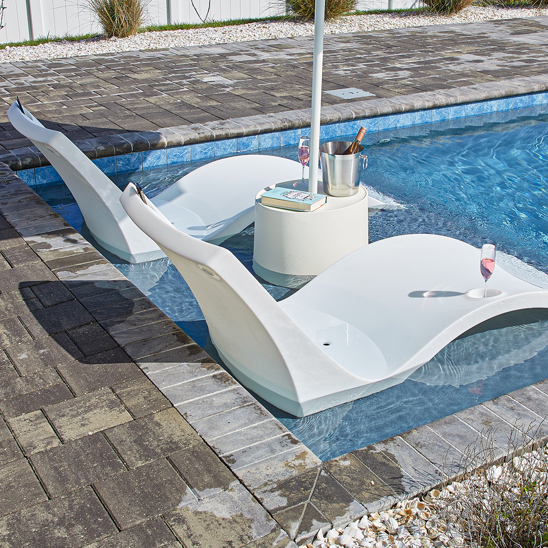 Kai Shelf Lounger – Deep Water (Set of Two Chairs) Model FL625WE