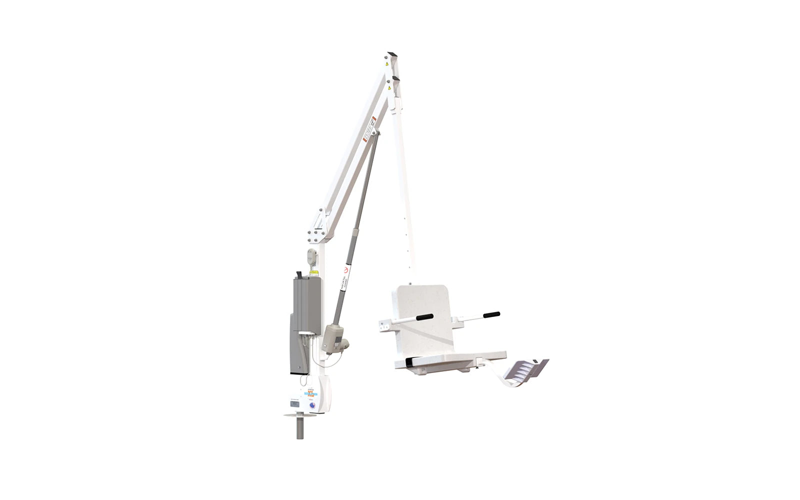 Revolution XL Deep Draft pool lift – side view