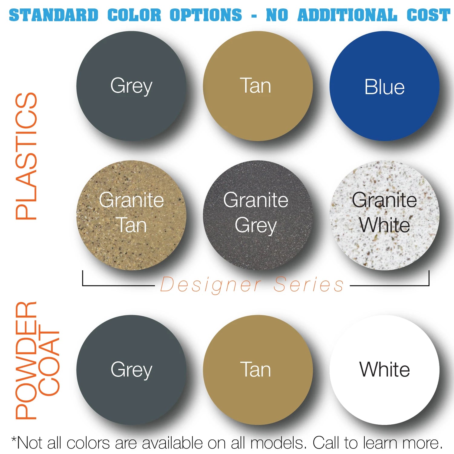 Revolution XL color options