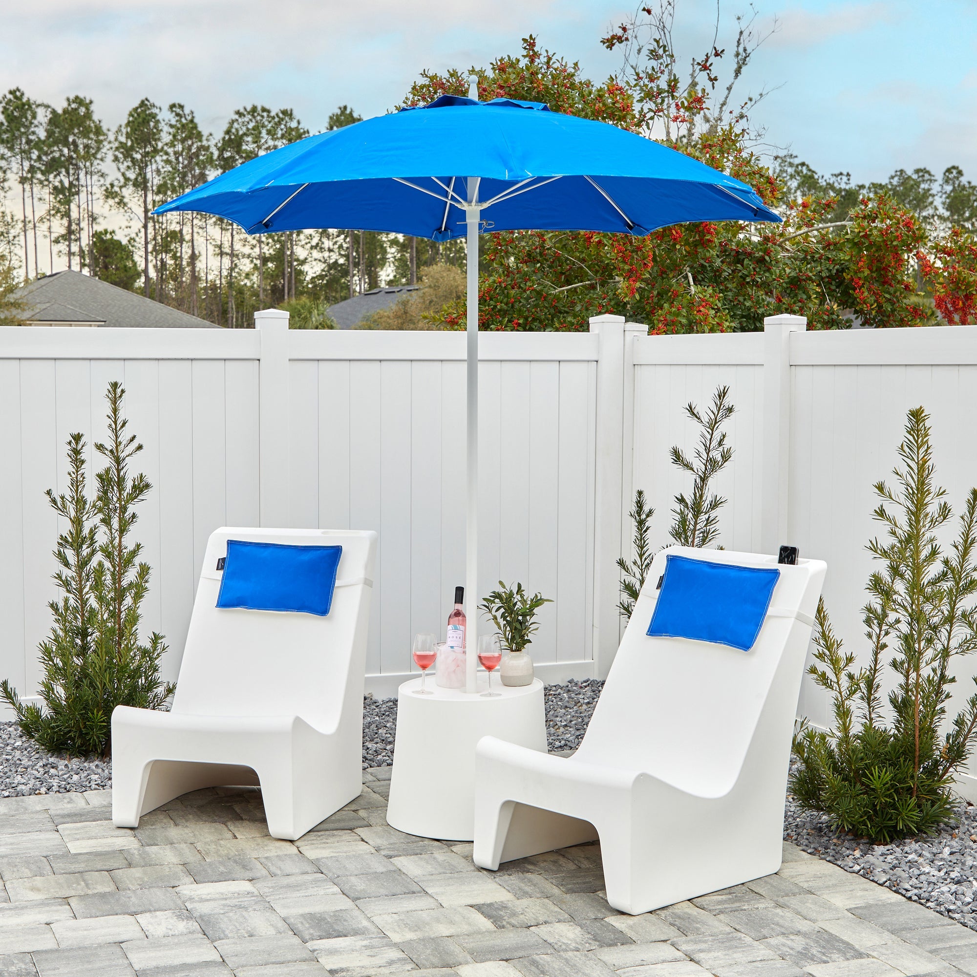 Floating Luxuries Kai Upright Shelf Chair – Set of 2