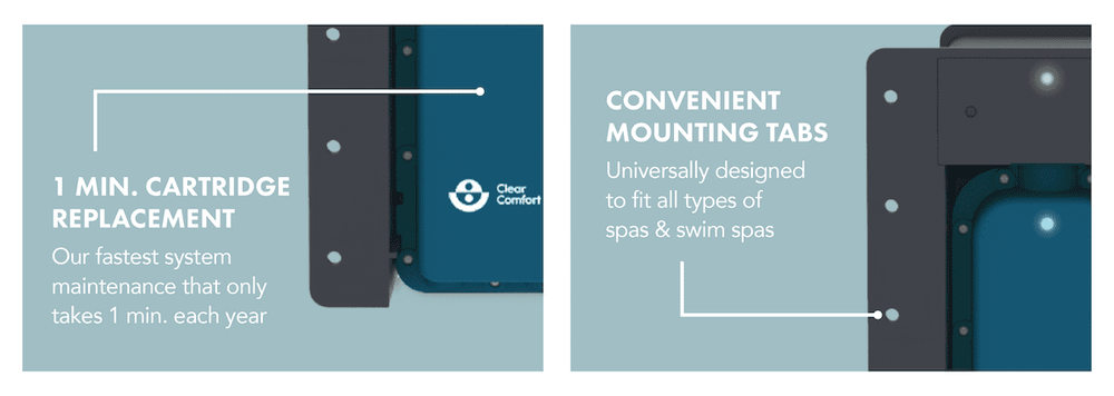 Clear Comfort CCW25 AOP System — Advanced Oxidation Sanitizer for Smaller Pools