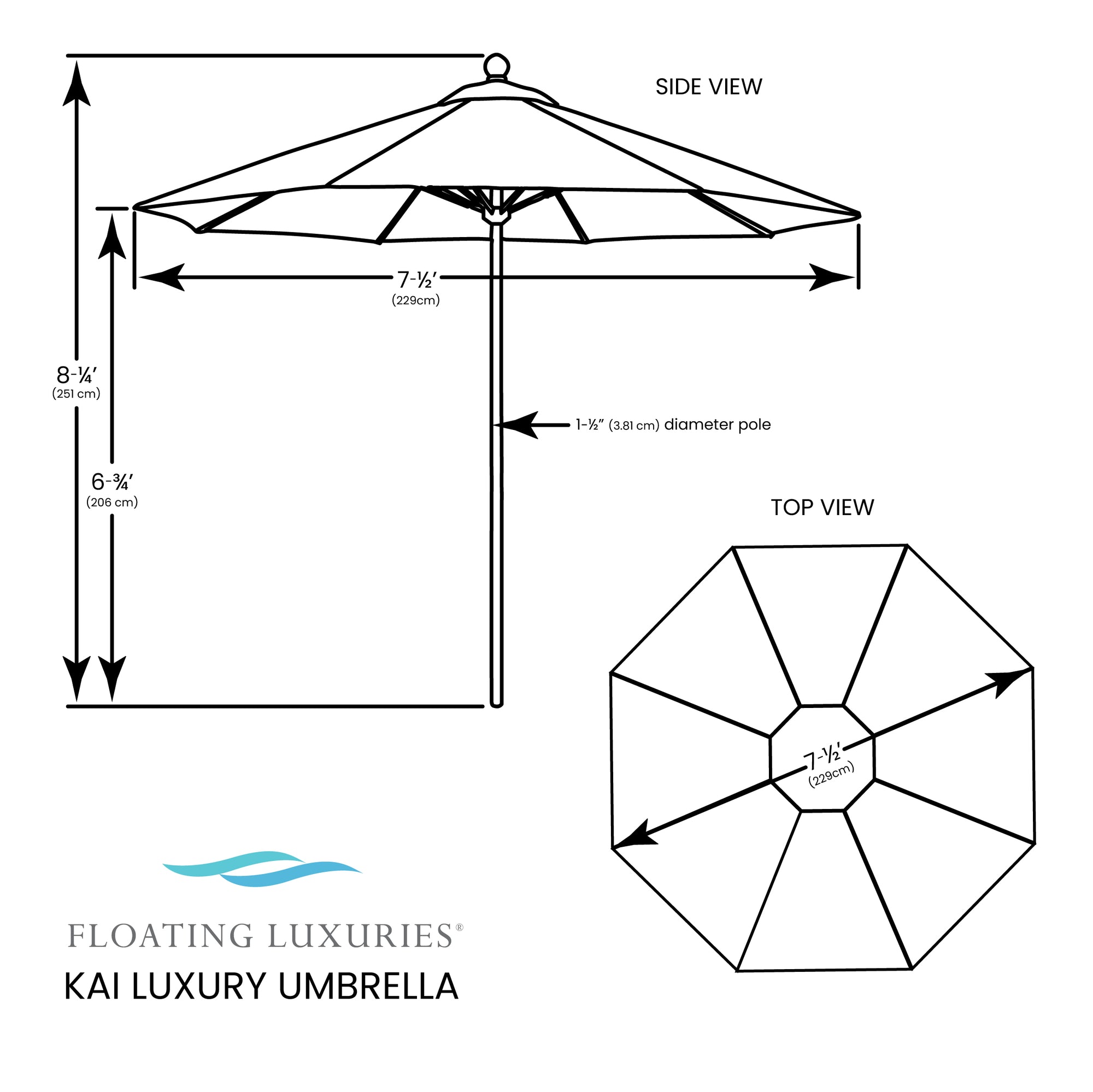 Floating Luxuries Kai Luxury Umbrella