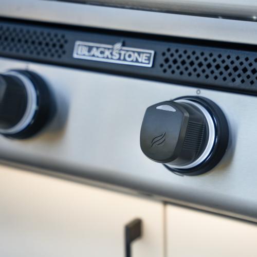 Blackstone — 11.5‑Ft Outdoor Kitchen Island w/ 36" Built‑In Natural Gas Griddle KT24019