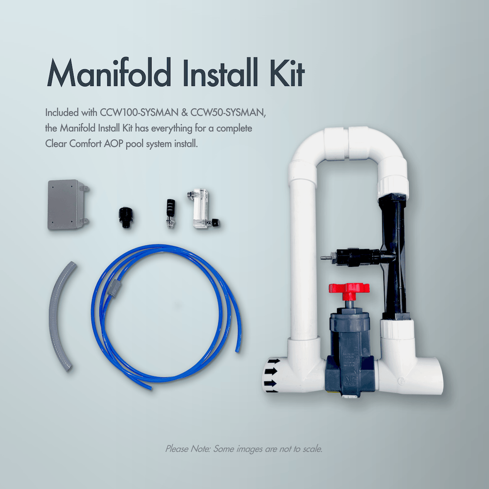 Clear Comfort CCW25 AOP System — Advanced Oxidation Sanitizer for Smaller Pools