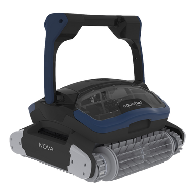 BWT Aquabot Nova commercial robotic pool cleaner with app control and caddy