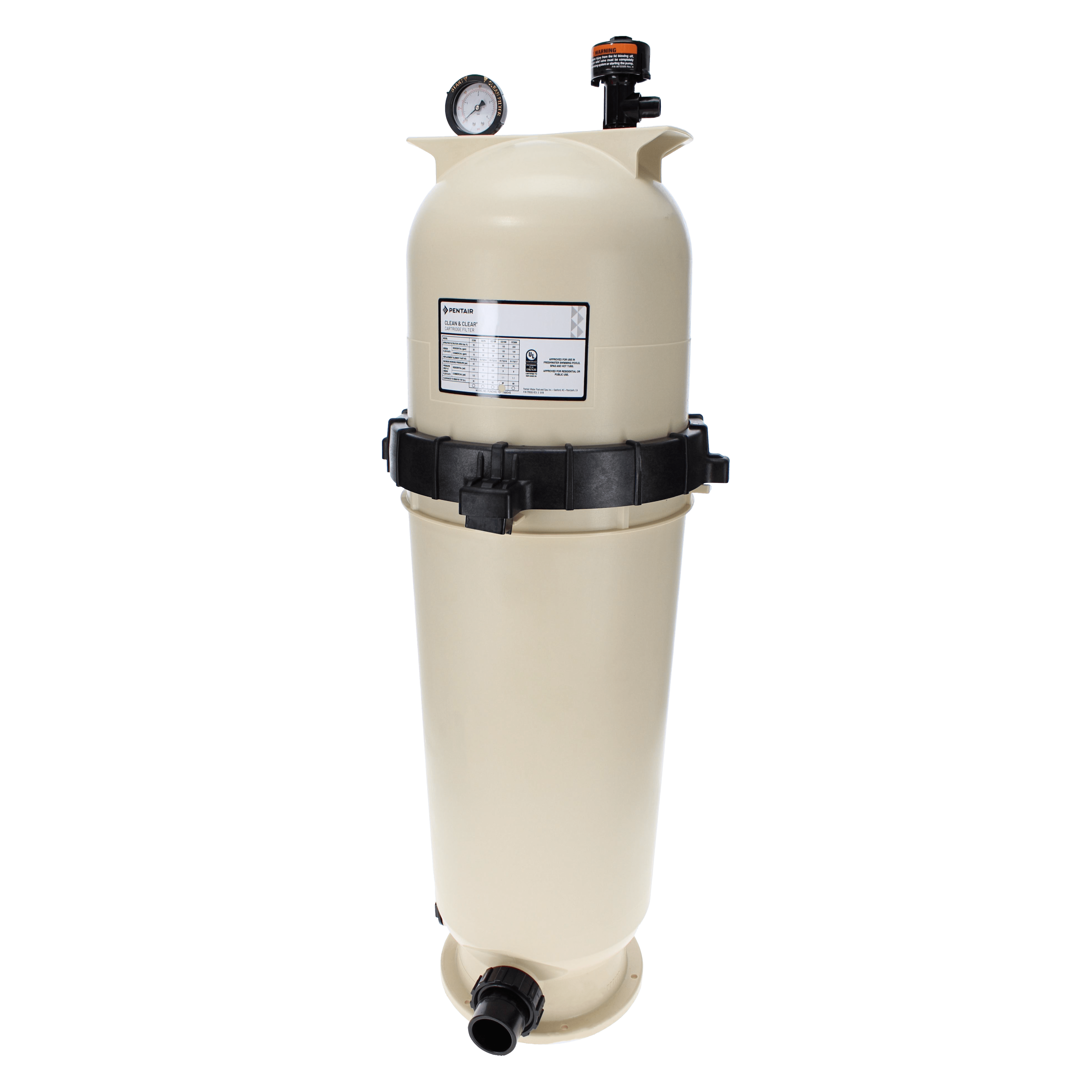 Pentair Clean and Clear CC150 150 square foot cartridge pool filter EC-160317