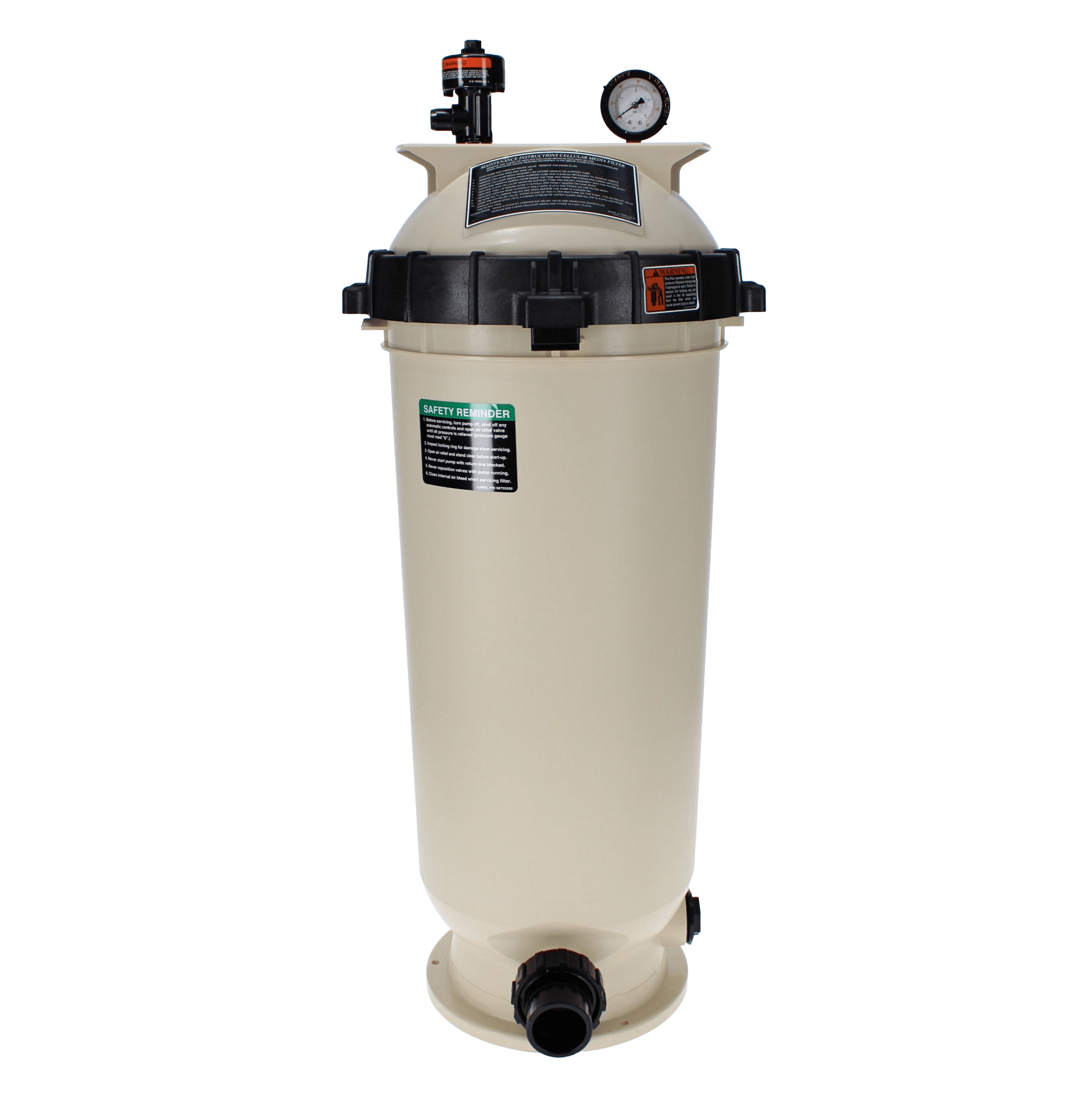 Pentair Clean and Clear CC200 200 square foot cartridge pool filter EC-160318