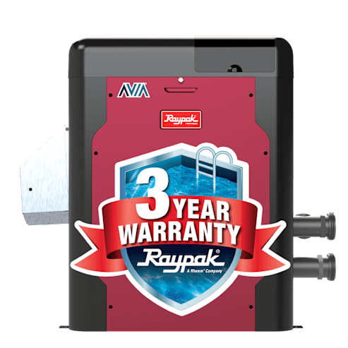 Raypak AVIA 399K BTU Propane Pool Heater with Wi-Fi - 018039