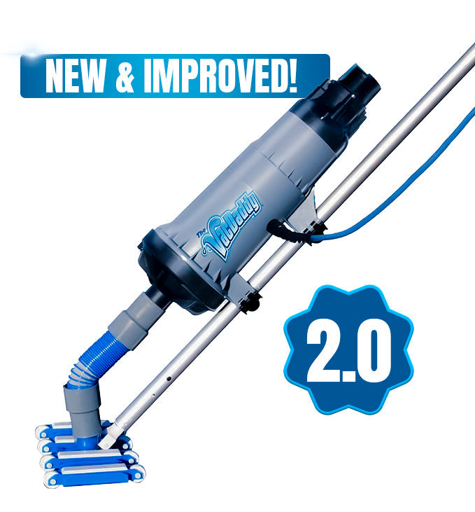 The VacDaddy® Powerful Portable Pool Vacuum 2.0