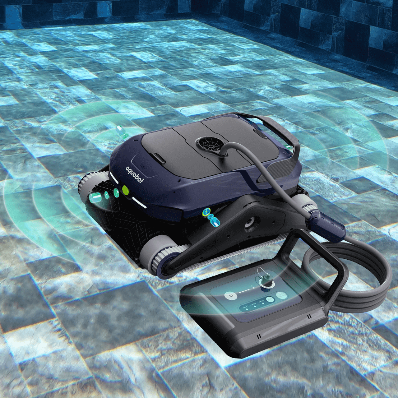BWT Pool Products Aquabot WAVE PRO Robotic Pool Cleaner Model: 10-0102600