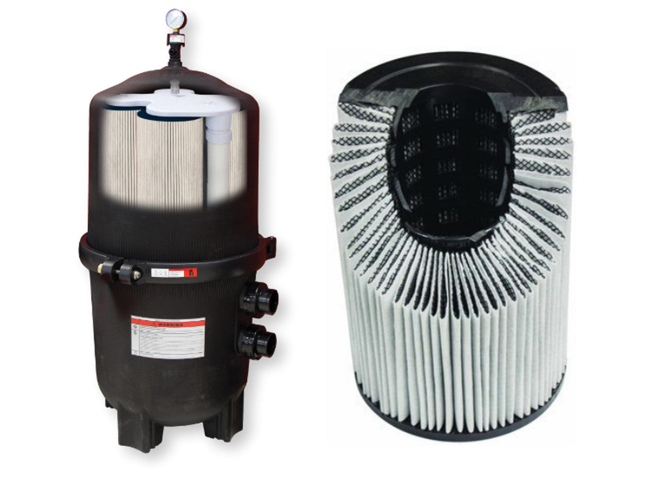 Blue Torrent Black Diamond Cartridge Filter 525 Sq. Ft.