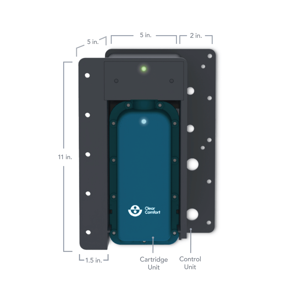Clear Comfort CCW25 AOP System — Advanced Oxidation Sanitizer for Smaller Pools