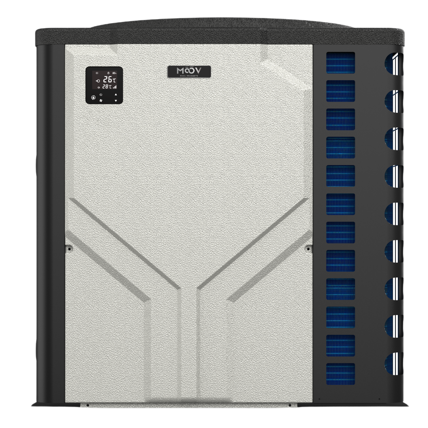 Moov Inverter Pool Heat Pump 50k 65k 90k 110k 140k BTU MI500 MI650 MI900 MI1100 MI1400
